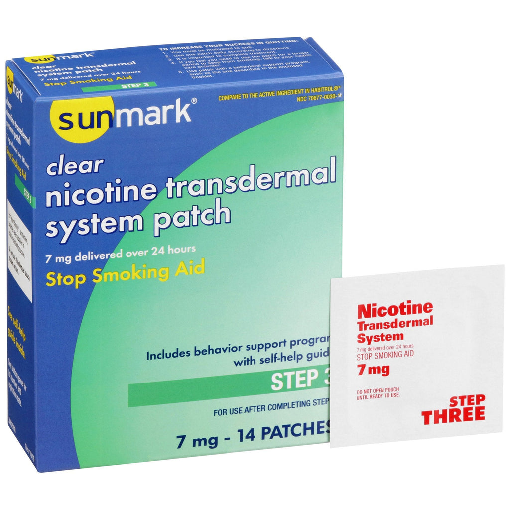 sunmarkÂ¨ 7 mg Nicotine Polacrilex Stop Smoking Aid