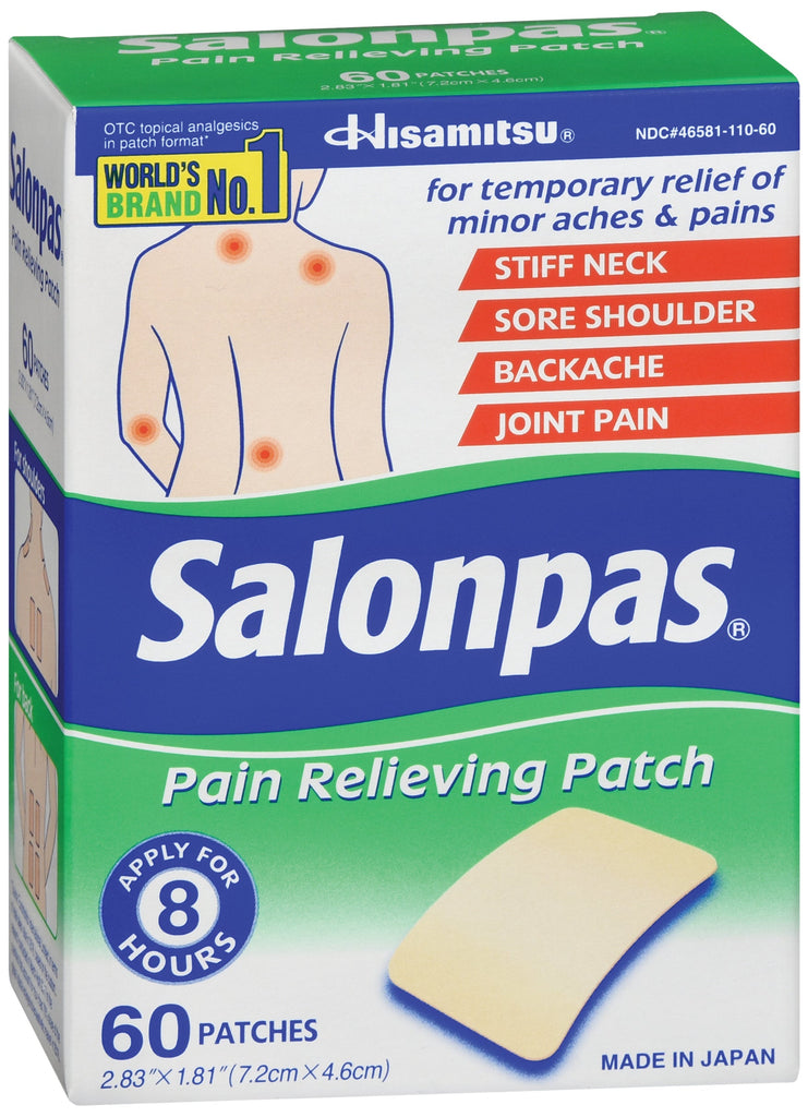 Salonpas Topical Pain Relief Patches