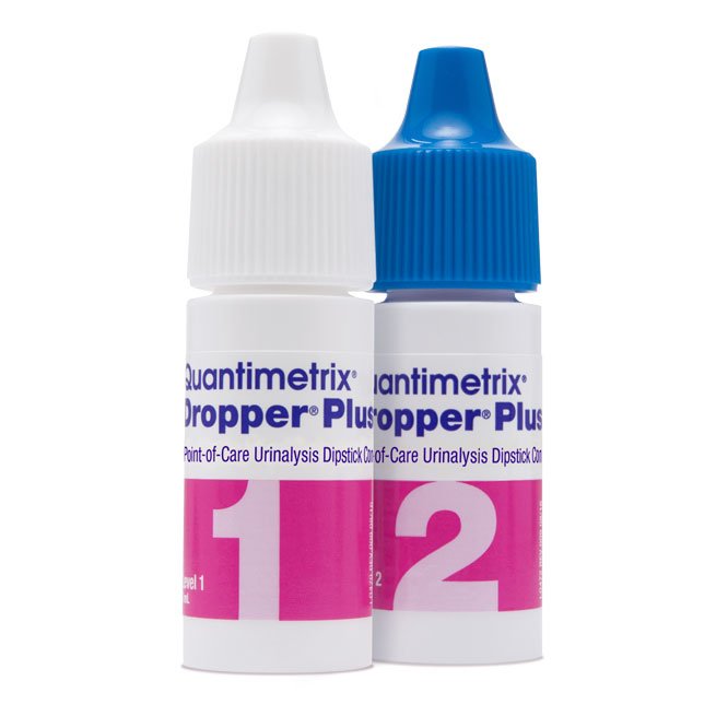 Urine Chemistry Urinalysis Control Dropper® Plus Urinalysis Dipstick Testing 2 Levels 2 X 5 mL