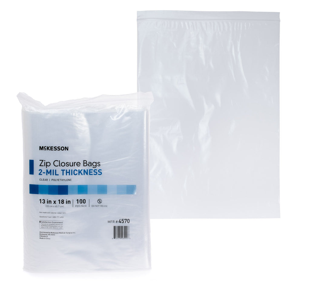 McKesson Zip Closure Bag