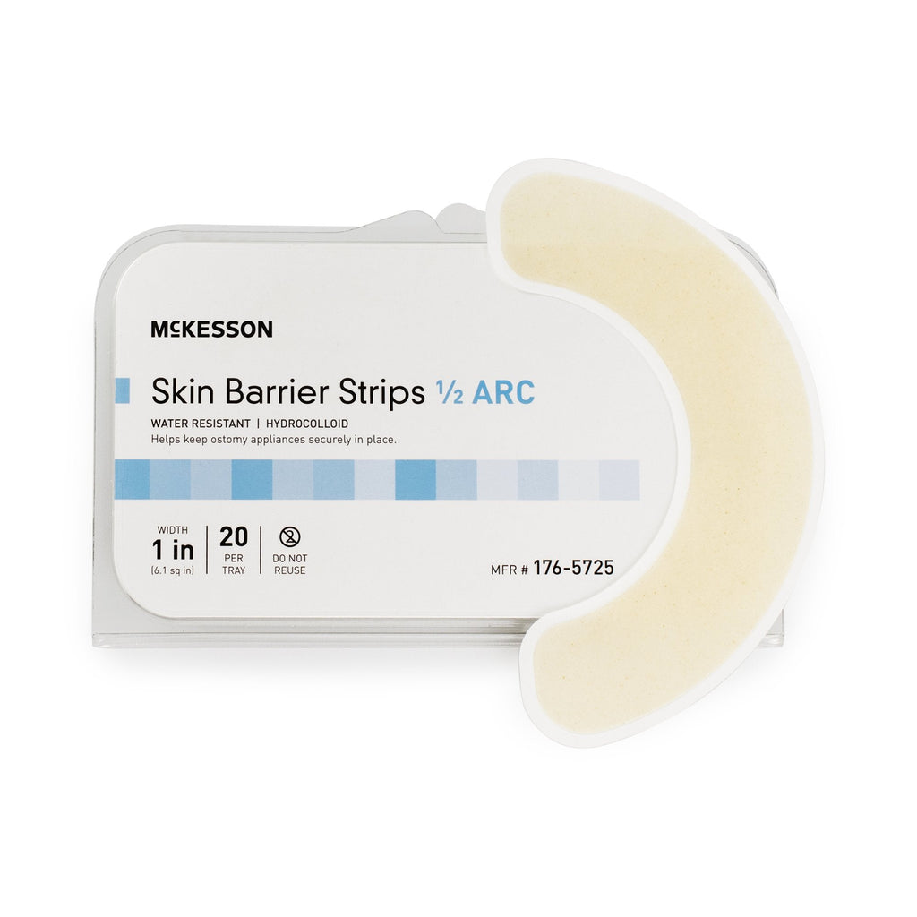 McKesson Skin Barrier Â½ Arc Strip
