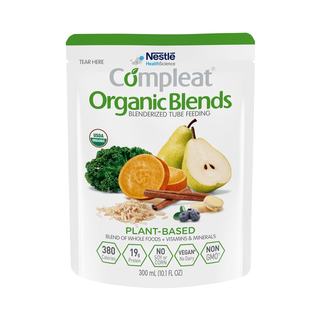 CompleatÂ® Organic Blends Plant Blend Oral Supplement / Tube Feeding Formula , 10.1 oz. Pouch