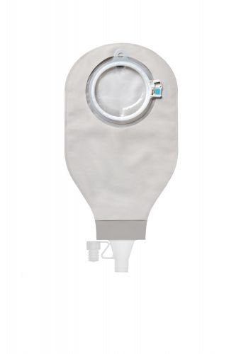 SenSuraÂ¨ Mio Click Two-Piece Drainable Opaque Filtered Ileostomy Pouch, Green Code