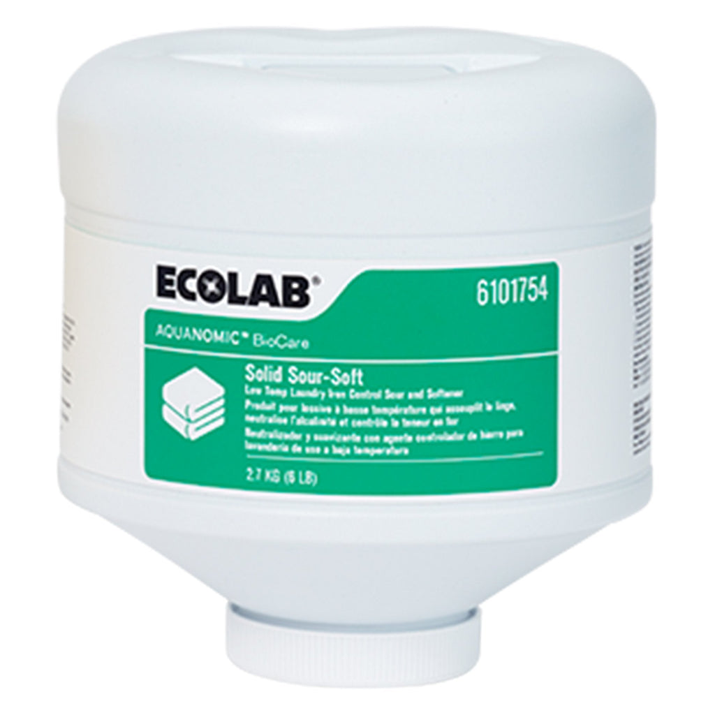 EcolabÂ¨ Aquanomic Biocare Solid Sour-Soft