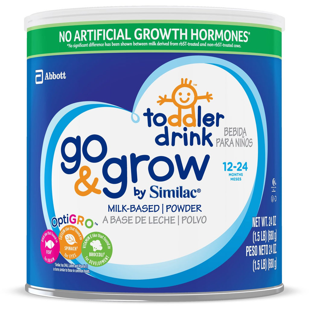 Go & Grow by SimilacÂ® Pediatric Oral Supplement, 24 oz. Can
