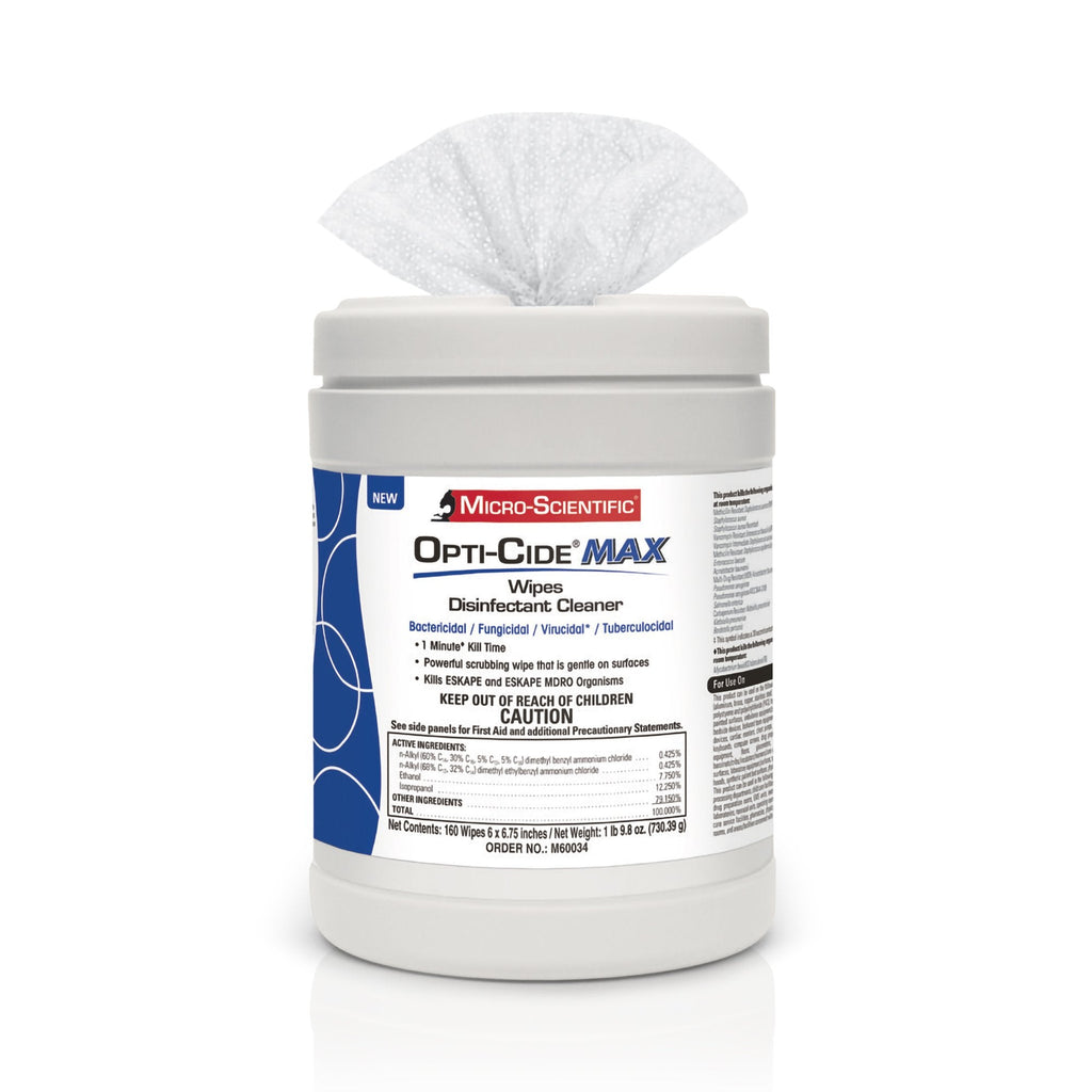 Opti-CideÂ® Max Surface Disinfectant Cleaner Wipes