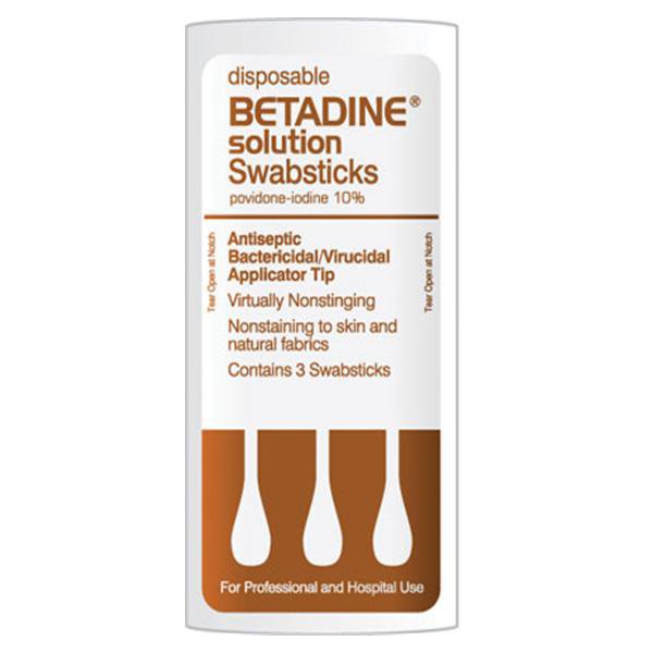 BetadineÂ® Solution Swabsticks