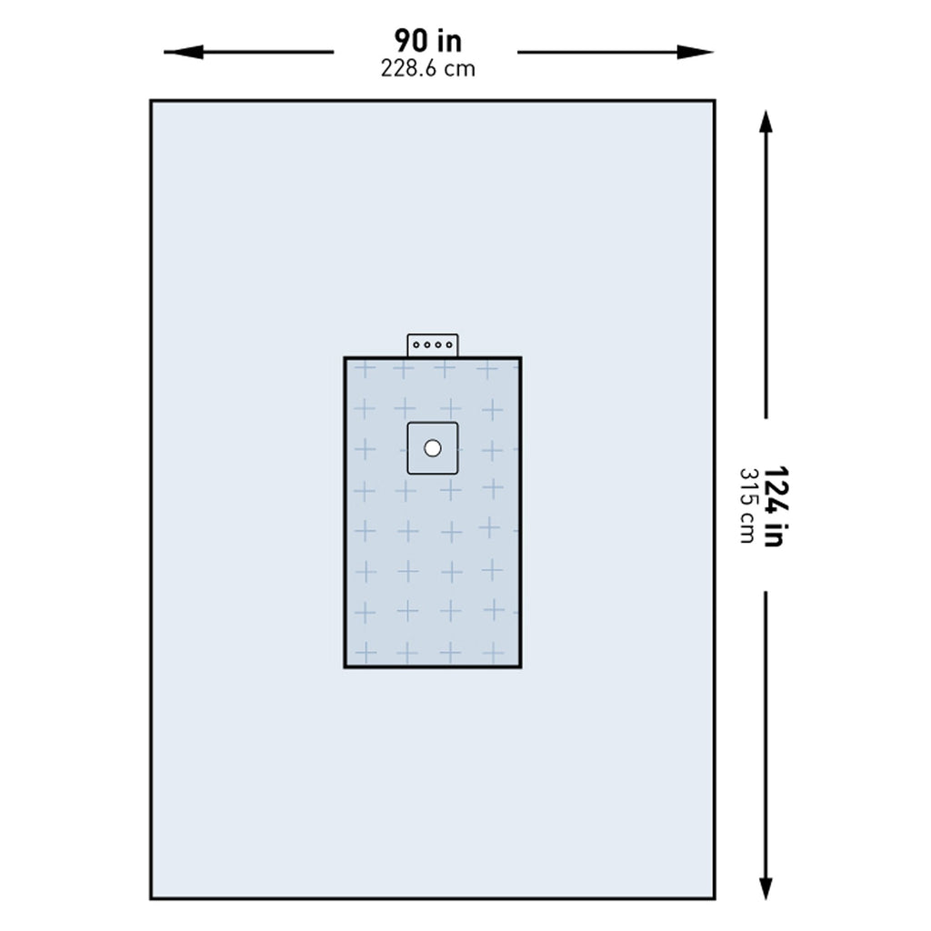 McKesson Universal Extremity Drape, 90 x 124 Inch