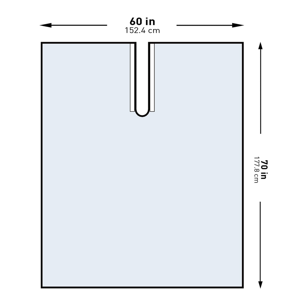 McKesson Impervious U-Drape, 60 x 70 Inch
