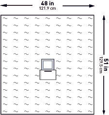 McKesson Surgical Ophthalmic Drape, 48 x 51 Inch