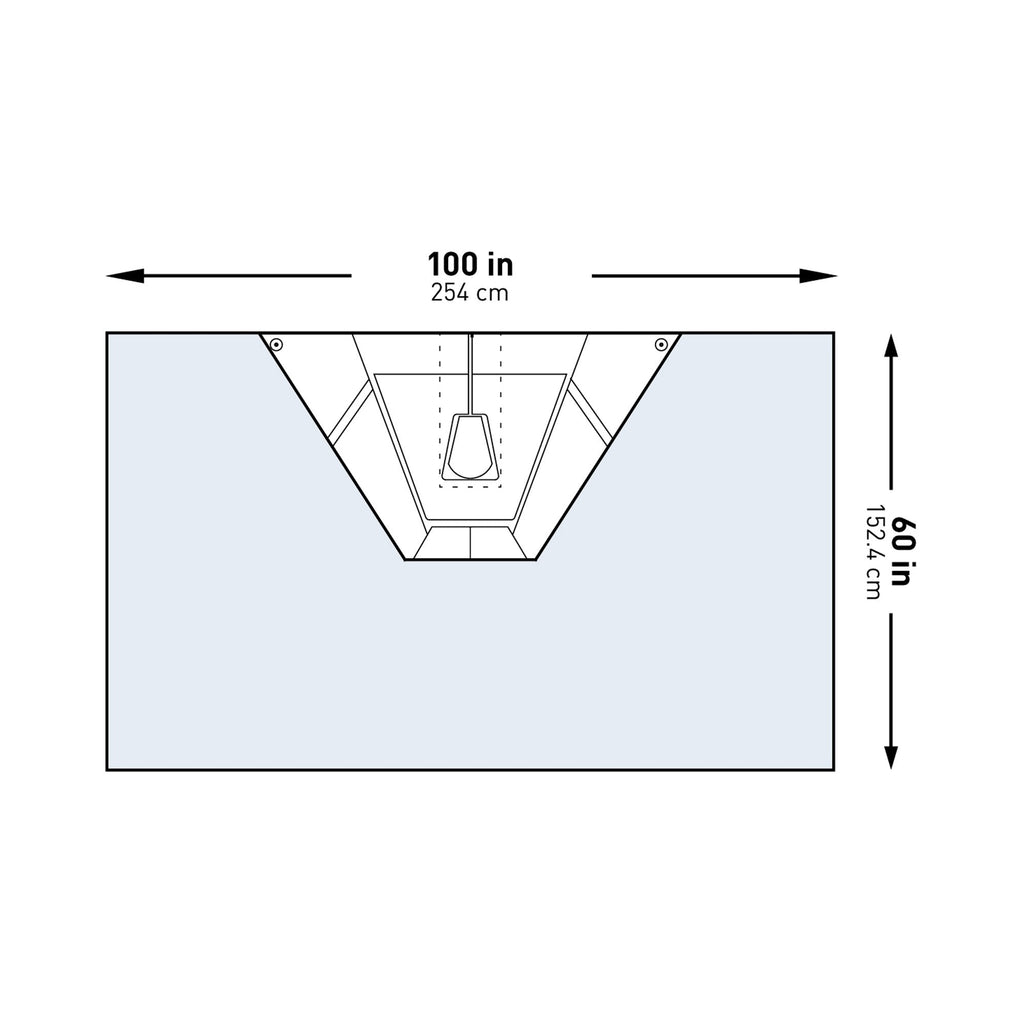 McKesson Heavy-Duty Shoulder Arthroscopy Drape, 100 x 60 Inch