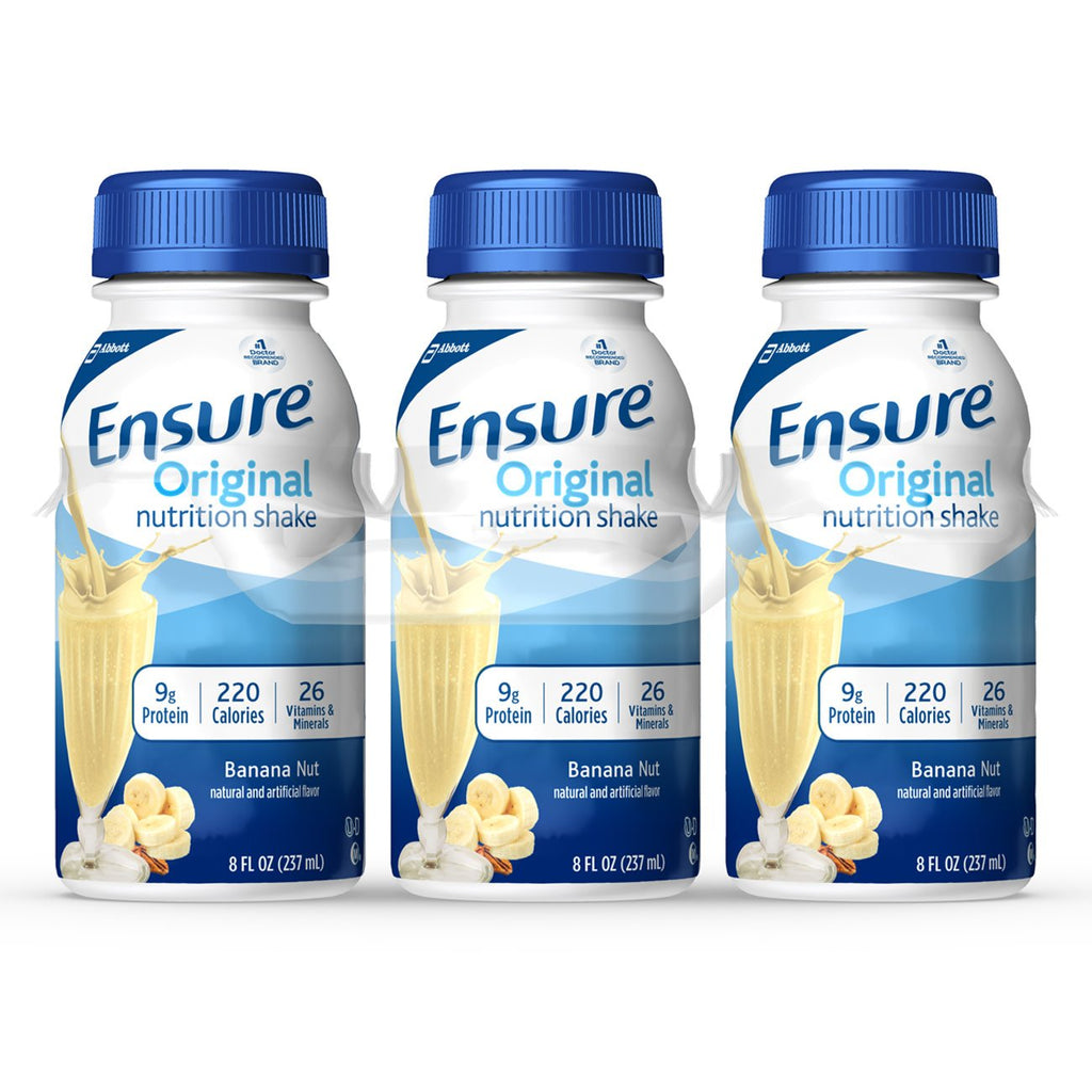 EnsureÂ® Original Banana Nut Oral Supplement, 8 oz. Bottle