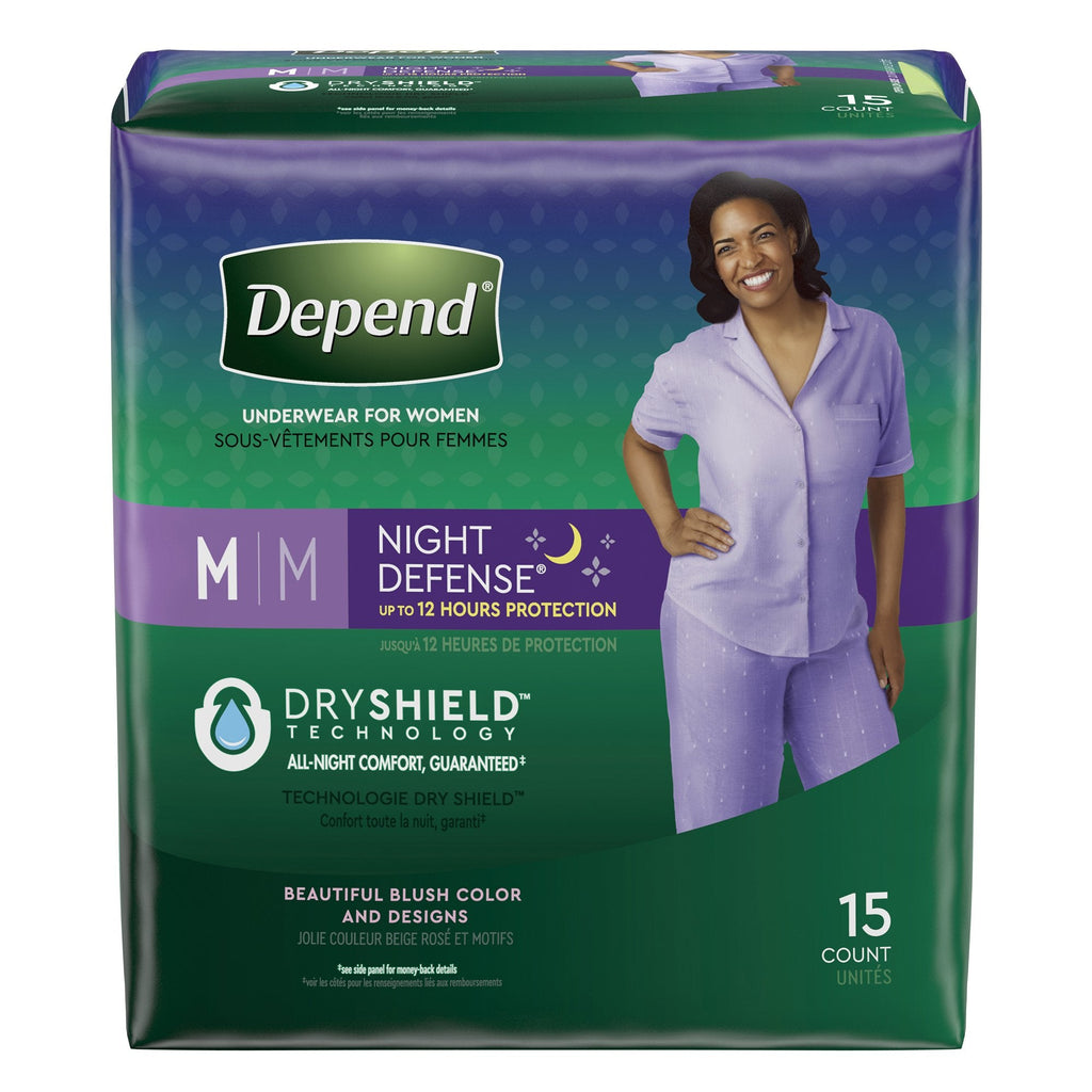 DependÂ® Night Defense Absorbent Underwear