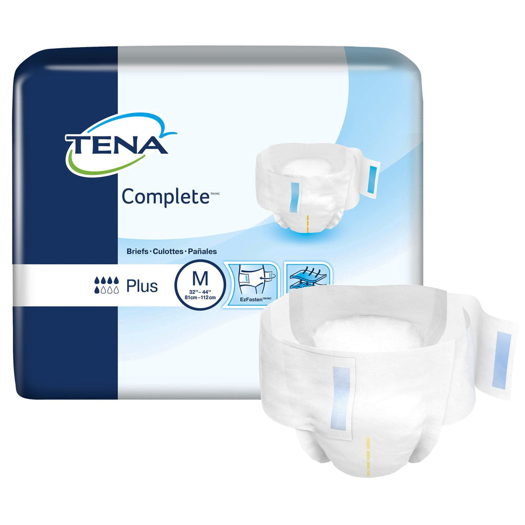 TenaÂ® Completeâ„¢ Plus Incontinence Brief, Medium
