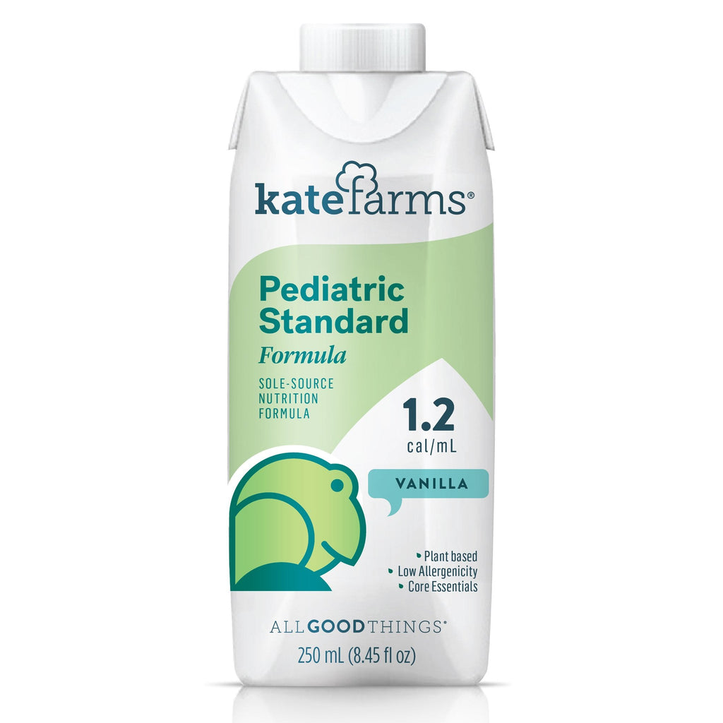Kate FarmsÂ® Pediatric Standard 1.2 Vanilla Pediatric Oral Supplement / Tube Feeding Formula, 8.5 oz. Carton
