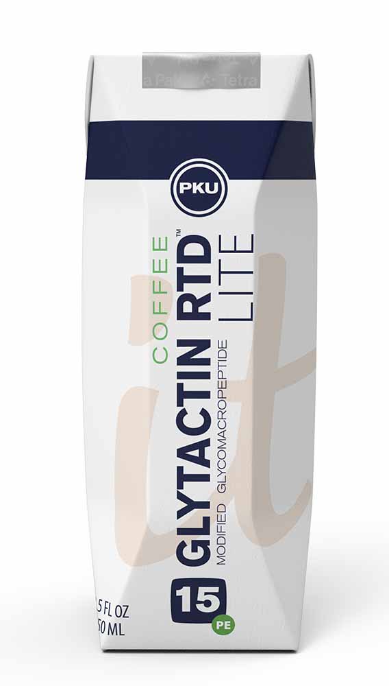 Glytactin RTD Lite Vanilla Flavor PKU Oral Supplement, 8.5 oz. Carton