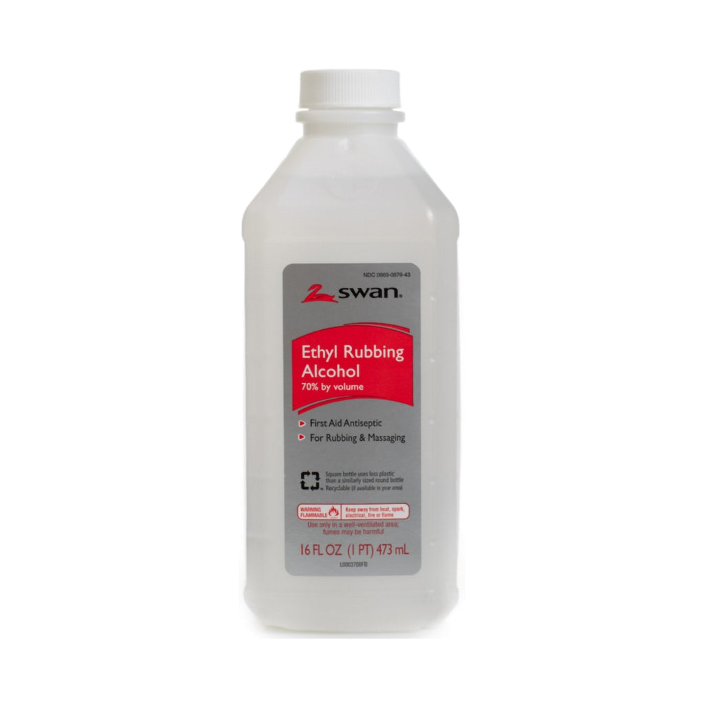 Swan 70% Ethyl Alcohol Solvent, 16 oz. Bottle