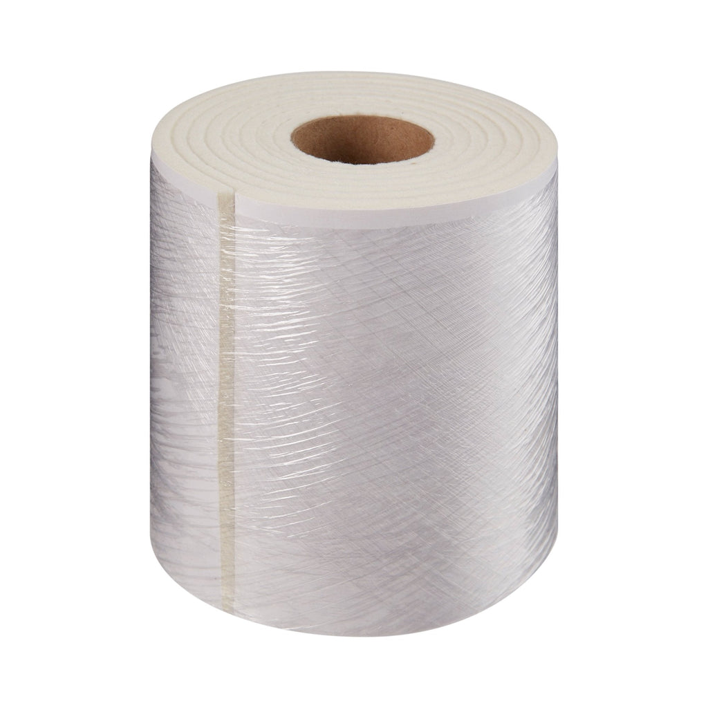 McKesson White Wool / Rayon Adhesive Orthopedic Felt Roll, 6 Inch x 2-1/2 Yard