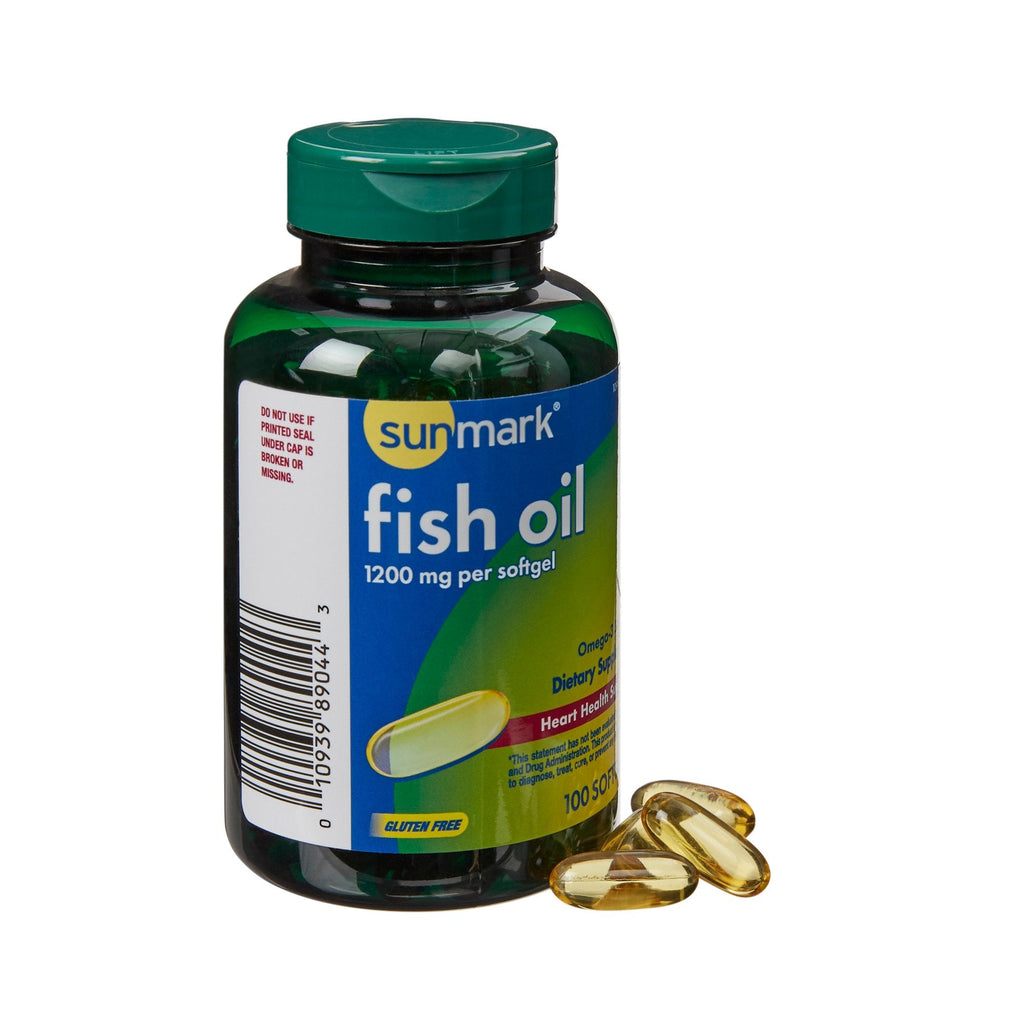 sunmarkÂ¨ 1200 mg Strength Fish Oil Omega-3 Supplement