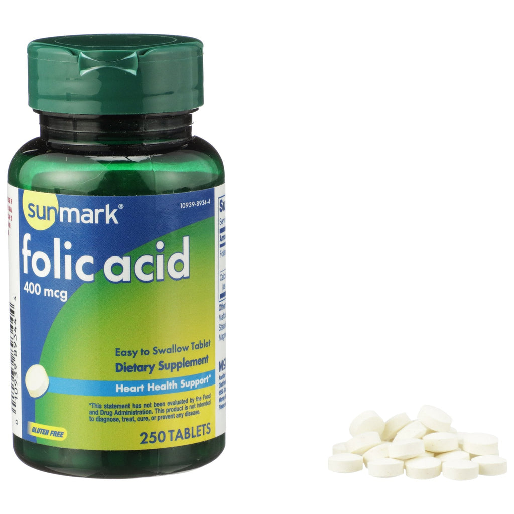sunmarkÂ¨ Folic Acid Vitamin Supplement