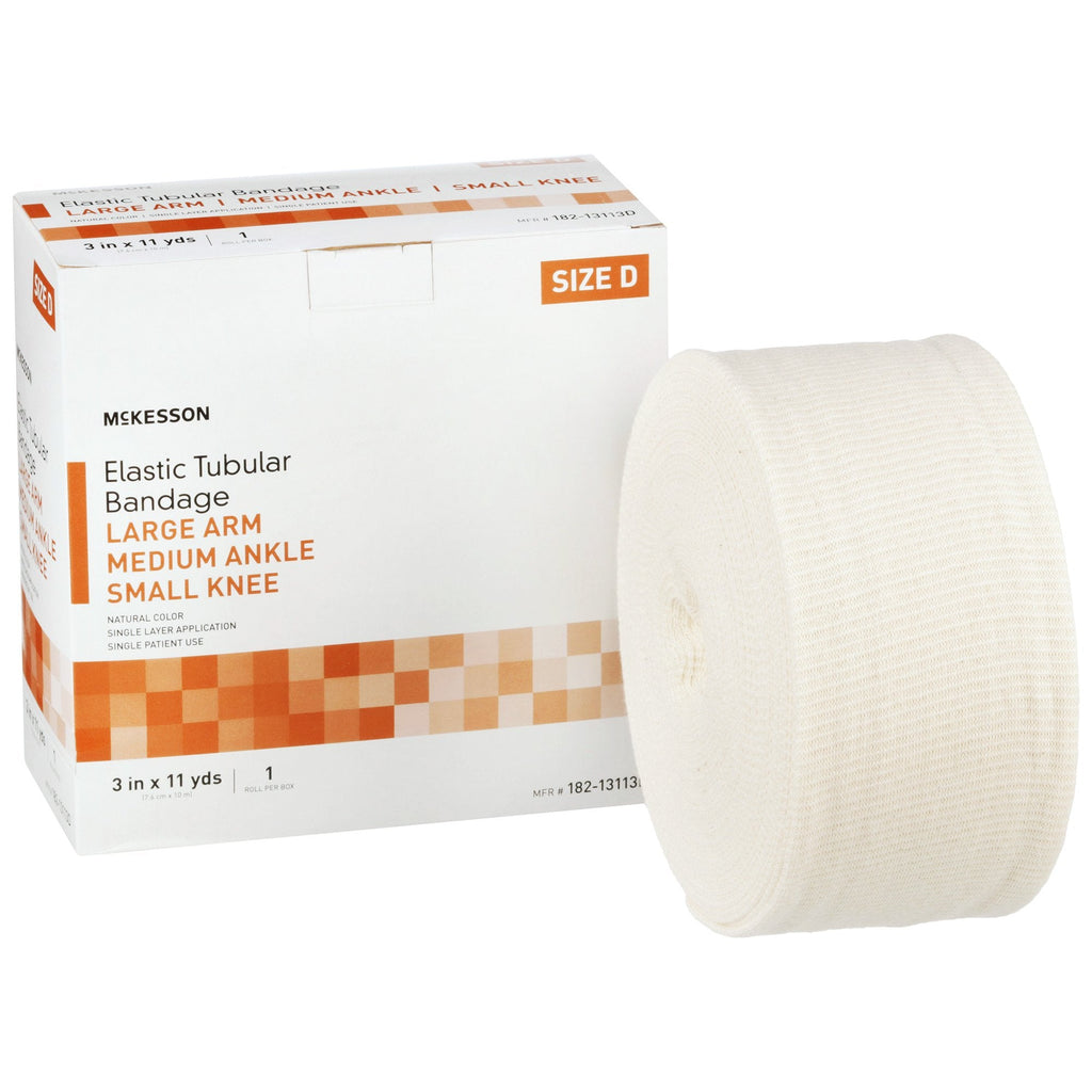 McKesson Tubular Support Bandage, Size D, 11 Yard