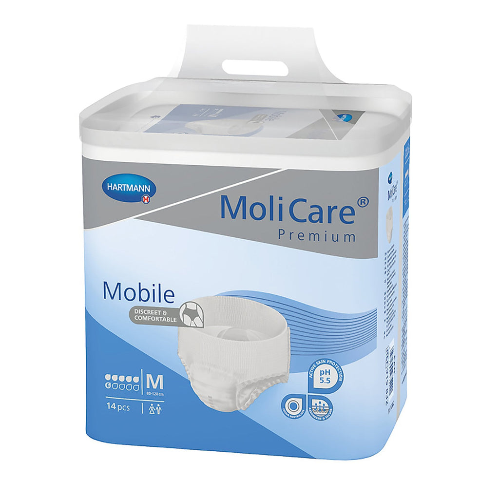 MoliCareÂ® Premium Mobile 6D Absorbent Underwear, Medium