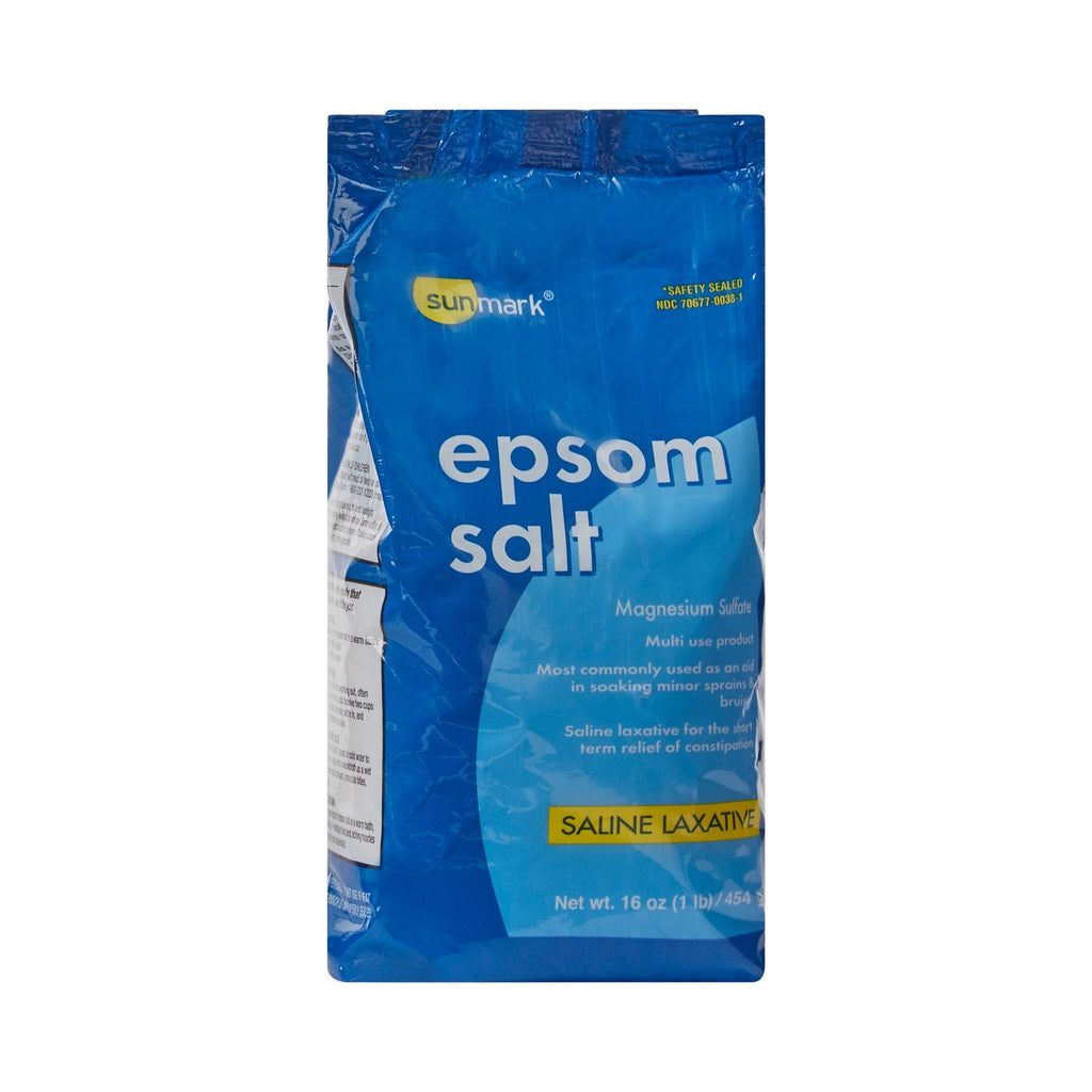 sunmarkÂ¨ Magnesium Sulfate USP Epsom Salt, 1 lb. Pouch