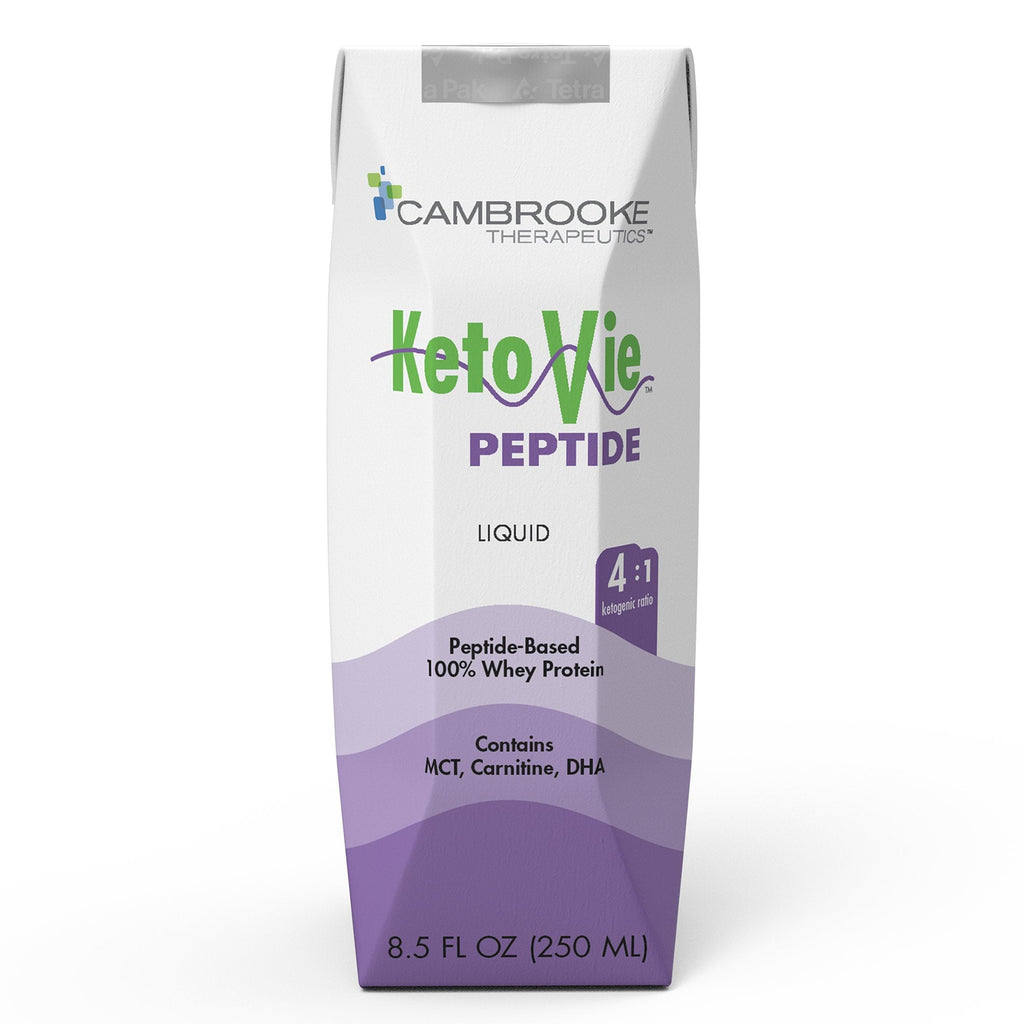 KetoVieâ„¢ Peptide 4:1 Oral Supplement / Tube Feeding Formula, 8.5 oz. Carton