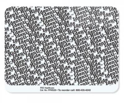 Identi-HideÂª Pre-Printed Label