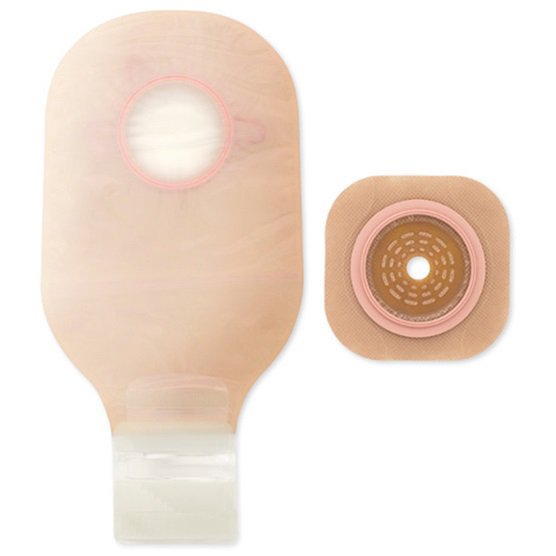 New ImageÂª Two-Piece Drainable Ultra Clear Ostomy Pouch Kit, 2_ Inch Flange