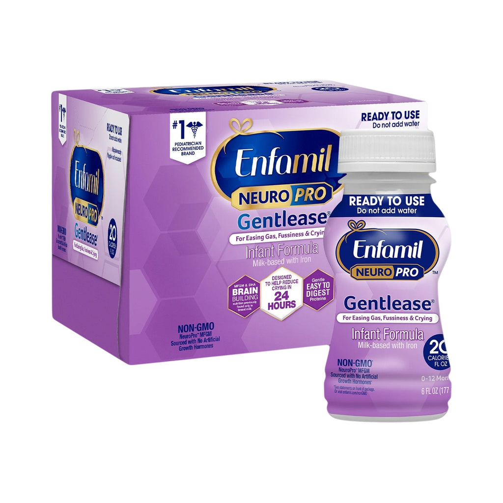 EnfamilÂ® NeuroProâ„¢ GentleaseÂ® Ready to Use Infant Formula, 6 oz. Bottle