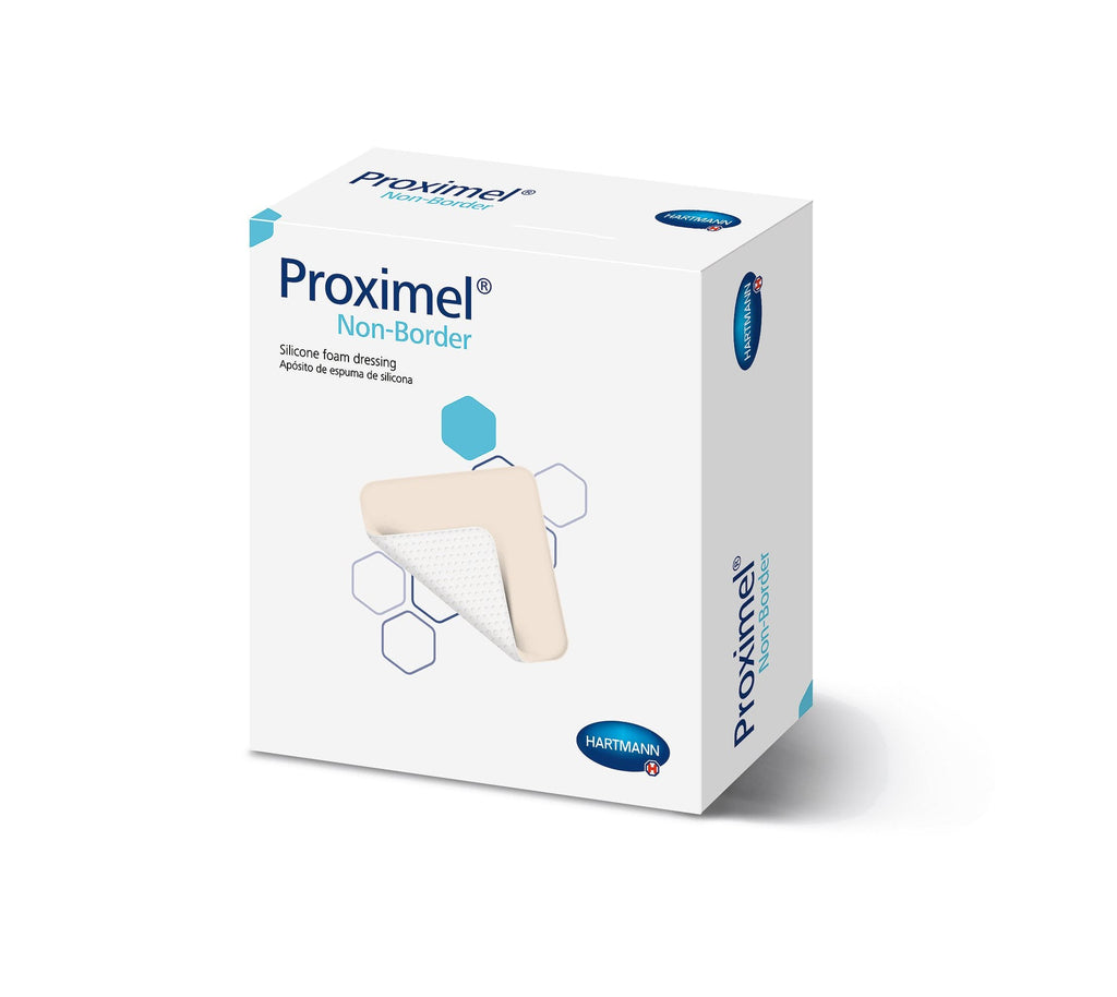 Proximelâ„¢ Nonadhesive without Border Silicone Foam Dressing, 6 x 6 Inch