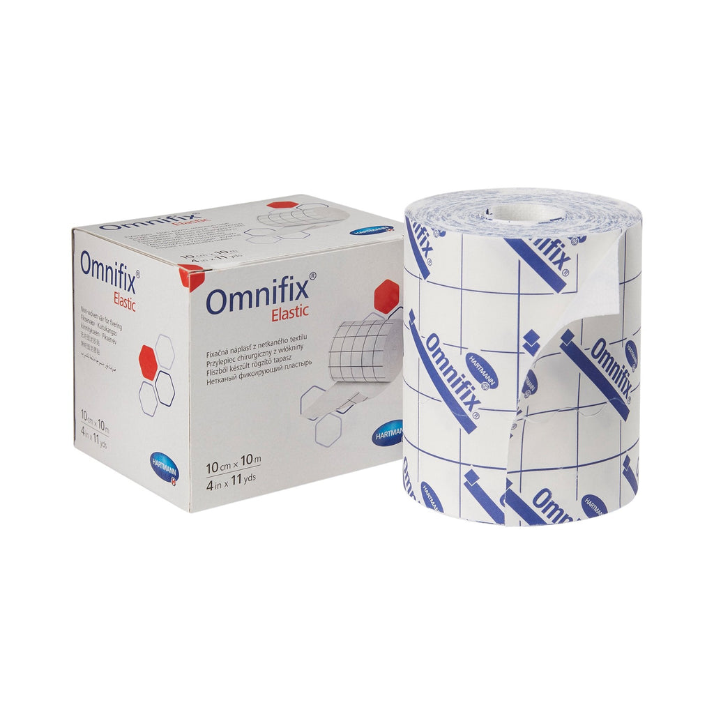OmnifixÂ® Nonwoven Dressing Retention Tape, 4 Inch x 10 Yard, White