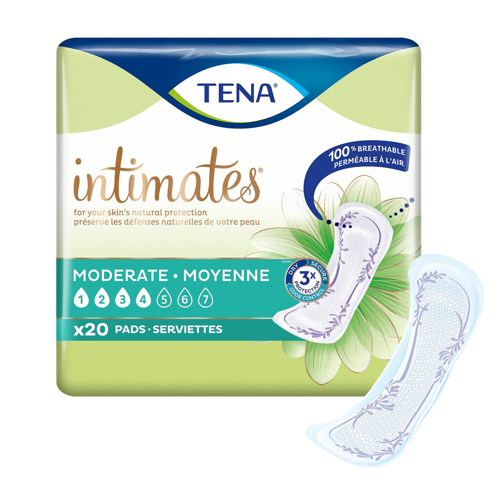 TenaÂ® Intimatesâ„¢ Moderate Bladder Control Pad, 11-Inch Length