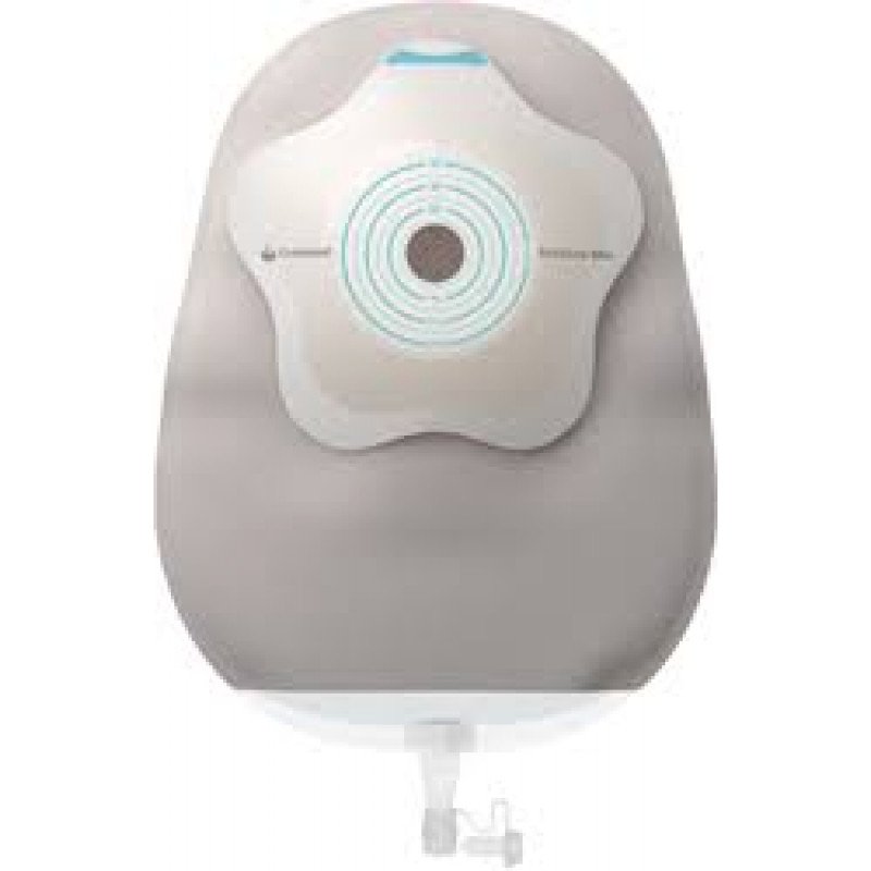 SenSuraÂ¨ Mio Concave One-Piece Drainable Transparent Urostomy Pouch, 10 to 40 mm Stoma