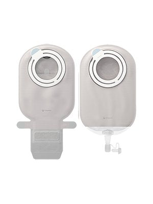 SenSuraÂ¨ Mio Kids Flex Two-Piece Drainable Transparent Filtered Ostomy Pouch, 6-1/8 Inch Length, Mini, 27 mm Stoma