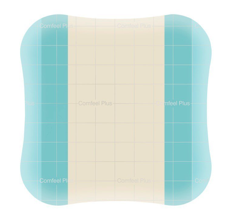 ComfeelÂ® Plus Ulcer Hydrocolloid Dressing, 4 x 4 Inch
