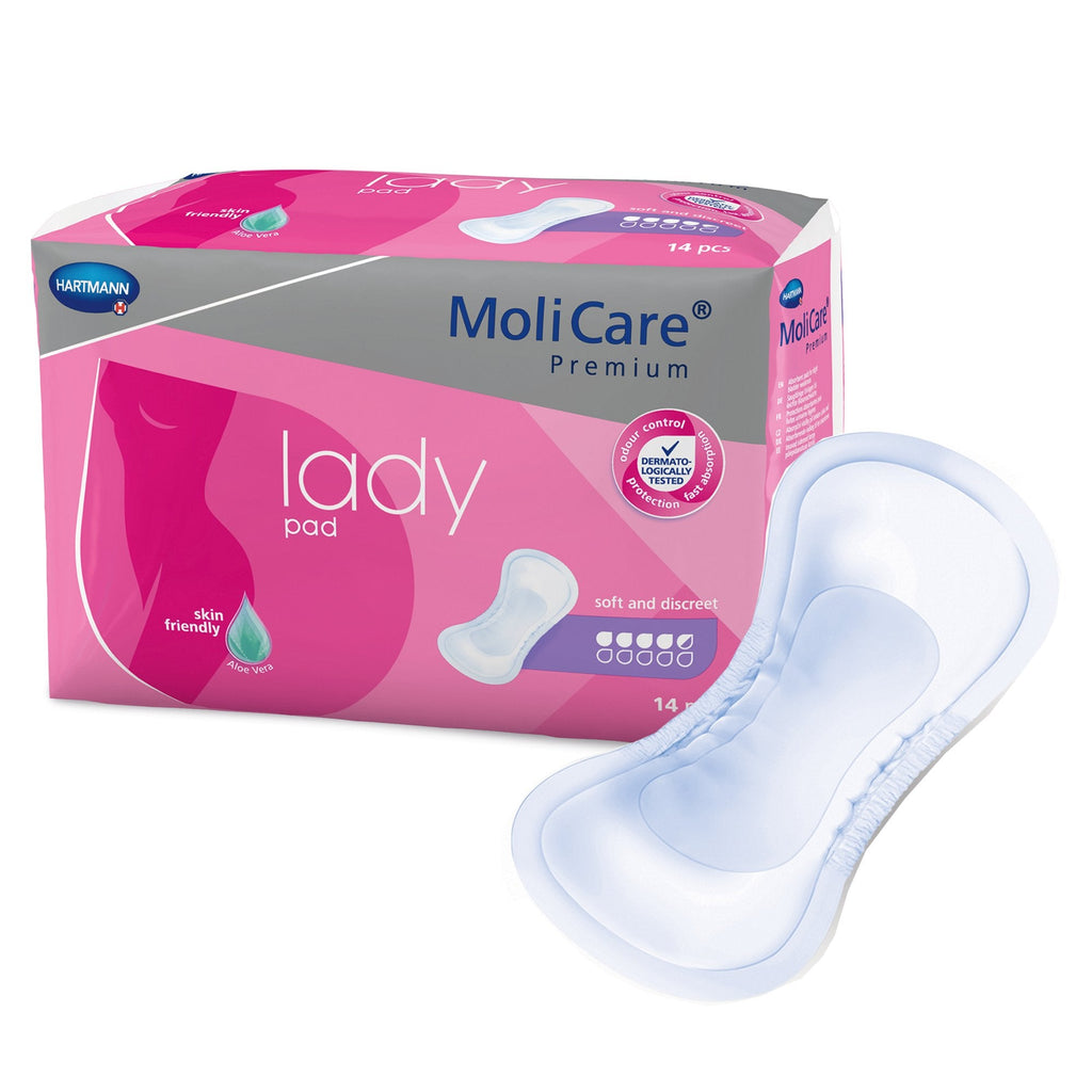 MoliCareÂ® Premium Lady 2 Drop Bladder Control Pad, One Size Fits Most