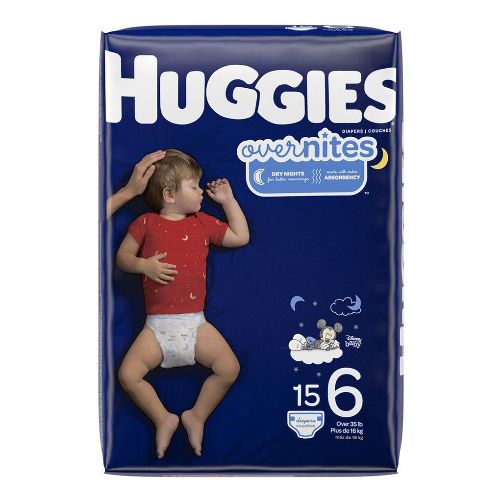 HuggiesÂ® OverNites Diaper, Size 6