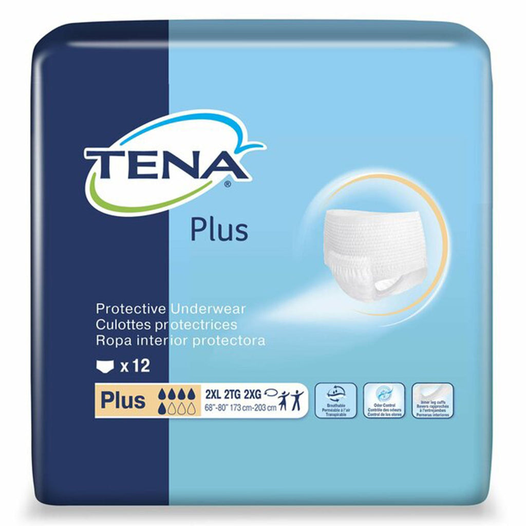 TenaÂ® Plus Absorbent Underwear, Extra Extra Large