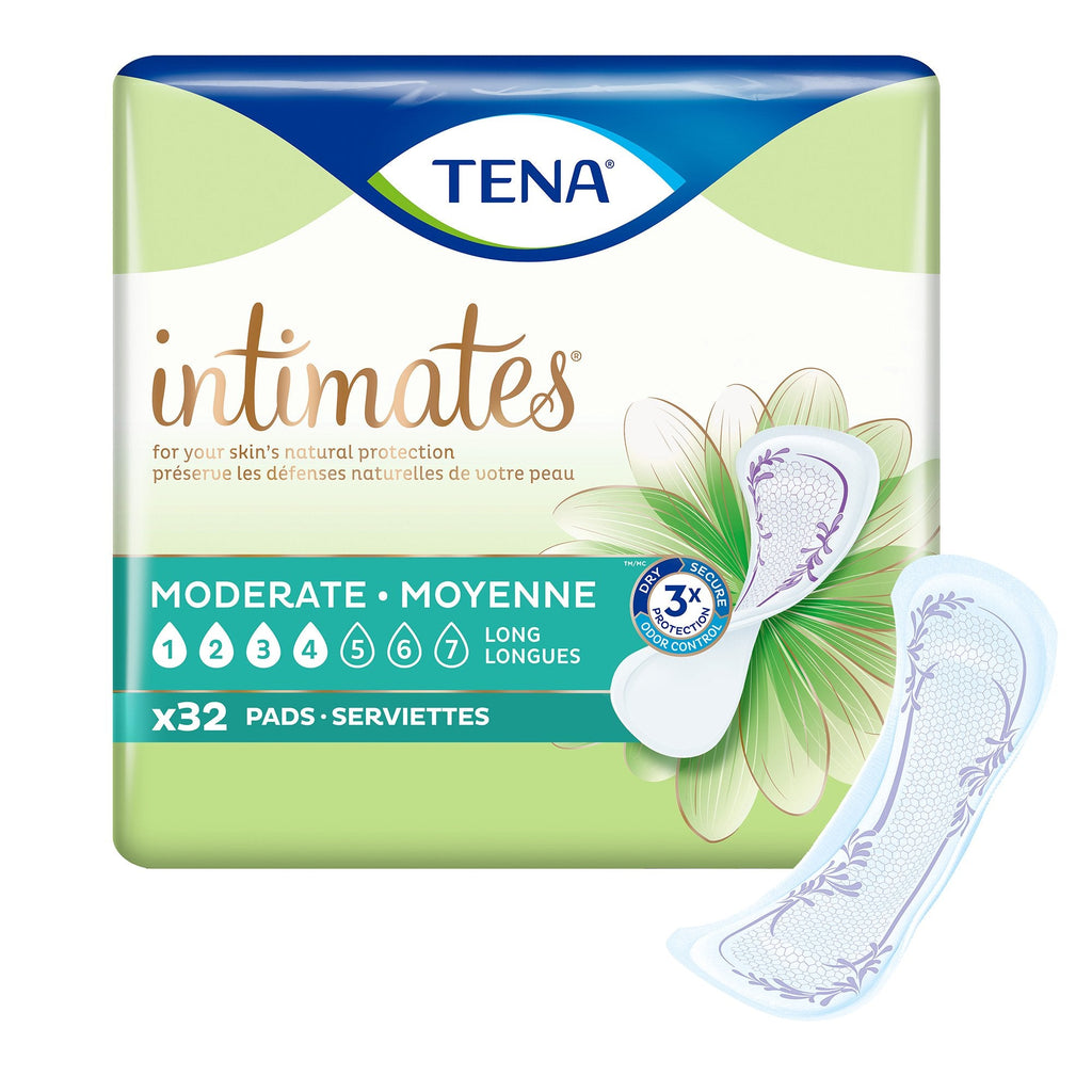 TenaÂ® Intimatesâ„¢ Moderate Bladder Control Pad, 13-Inch Length