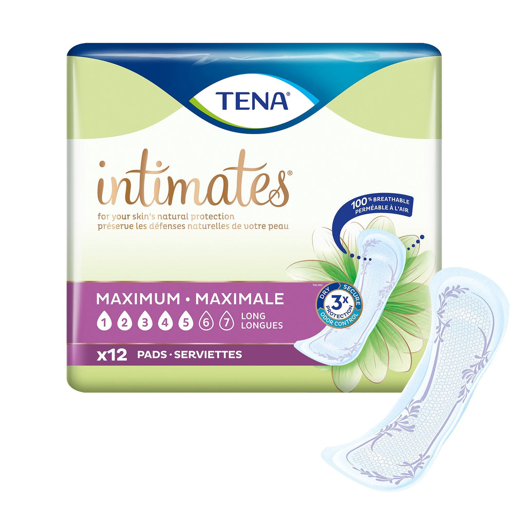 TenaÂ® Intimatesâ„¢ Maximum Bladder Control Pad, 13-Inch Length
