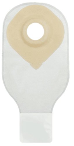 Securi-TÂª One-Piece Drainable Opaque Ostomy Pouch, 12 Inch Length, 7/8 Inch Stoma