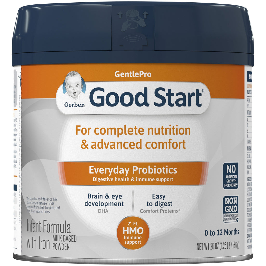 GerberÂ® Good StartÂ® Gentle Pro Powder Infant Formula, 20 oz. Canister