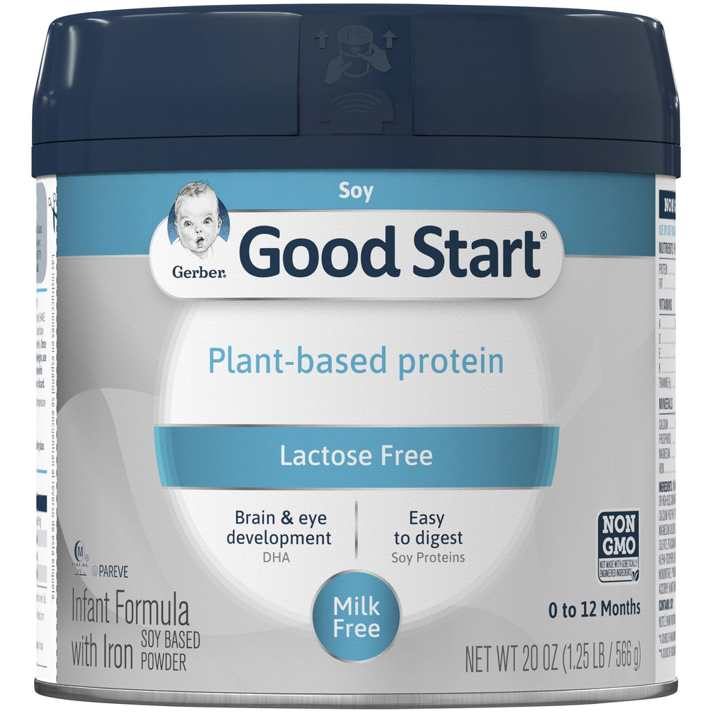 GerberÂ® Good StartÂ® Soy Powder Infant Formula, 20 oz. Canister