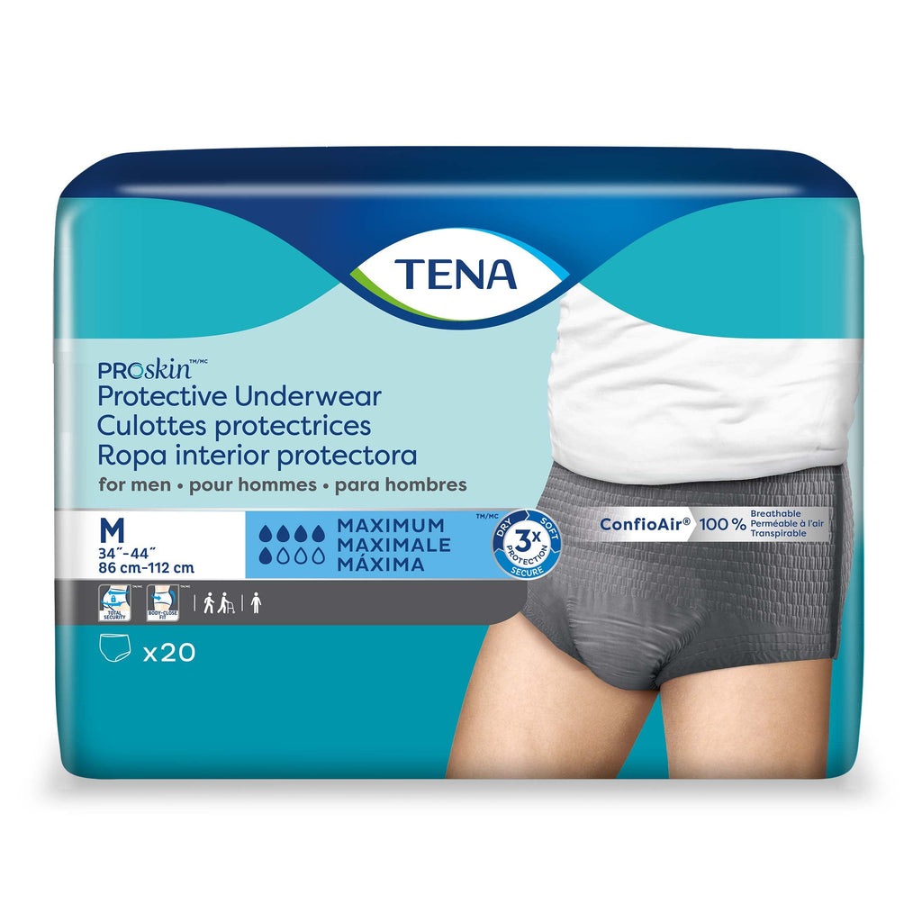 TenaÂ® ProSkinâ„¢ Maximum Absorbent Underwear, Medium