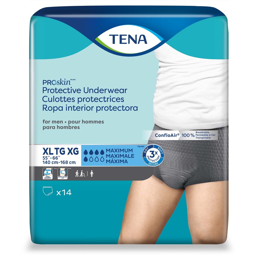 TenaÂ® ProSkinâ„¢ Maximum Absorbent Underwear, Extra Large