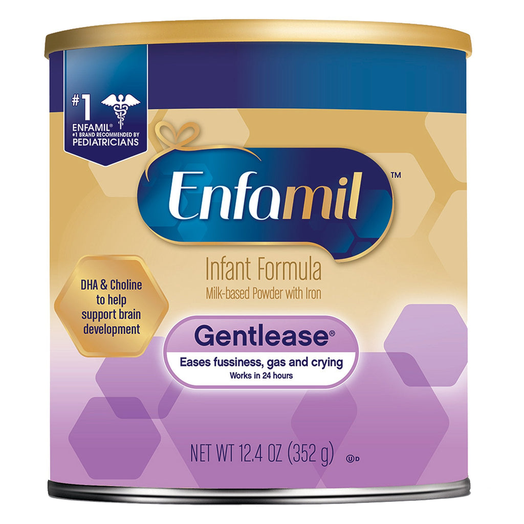 EnfamilÂ® GentleaseÂ® Powder Infant Formula, 12.4 oz. Can