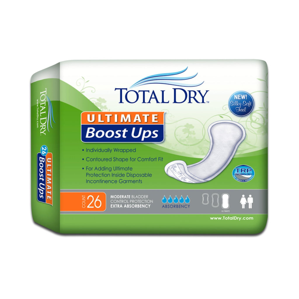 TotalDryâ„¢ Ultimate Boost Ups Absorbency Incontinence Booster Pad, 16Â½-Inch Length