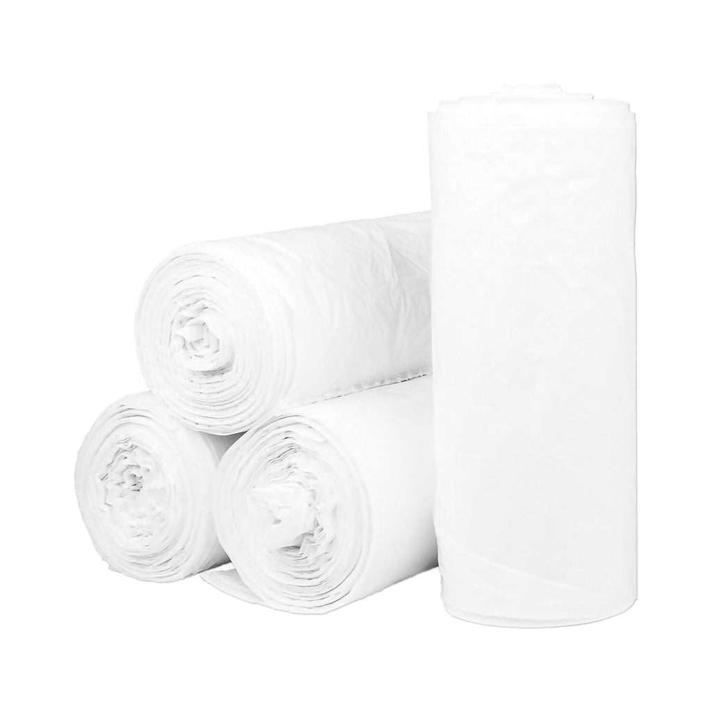 Trash Bag McKesson 45 gal. White LLDPE 0.80 Mil. 40 X 46 Inch Star Seal Bottom Coreless Roll